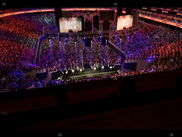 Chase Center - Section Bridge 2 Seat View