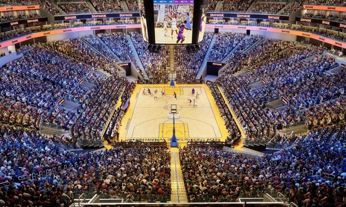 Chase Center - Section Bridge 2 Seat View