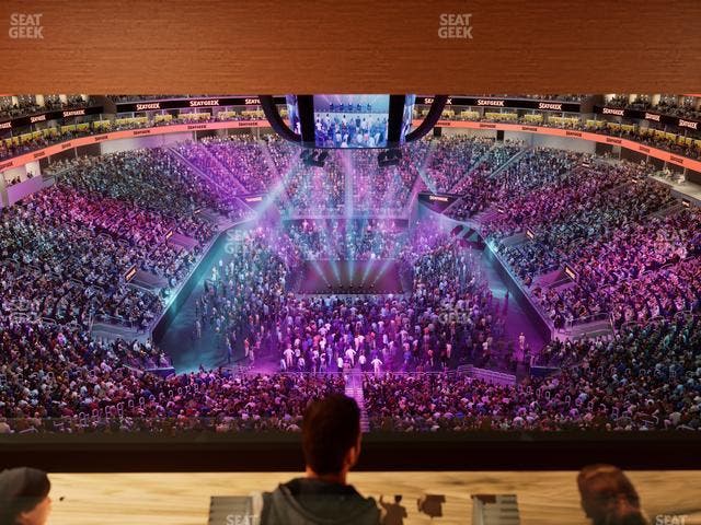 Chase Center - Section Bridge 2 Seat View