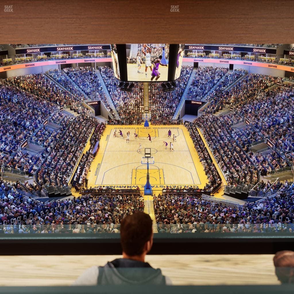 Chase Center - Section Bridge 2 Seat View