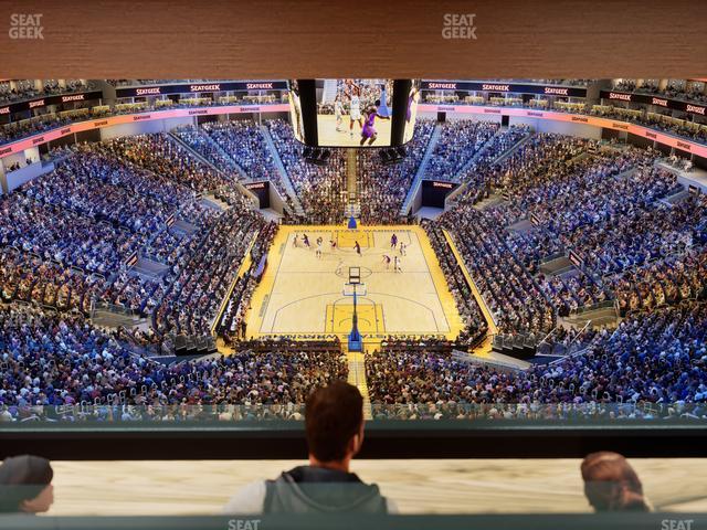 Chase Center - Section Bridge 2 Seat View