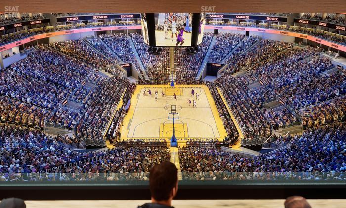 Chase Center - Section Bridge 2 Seat View