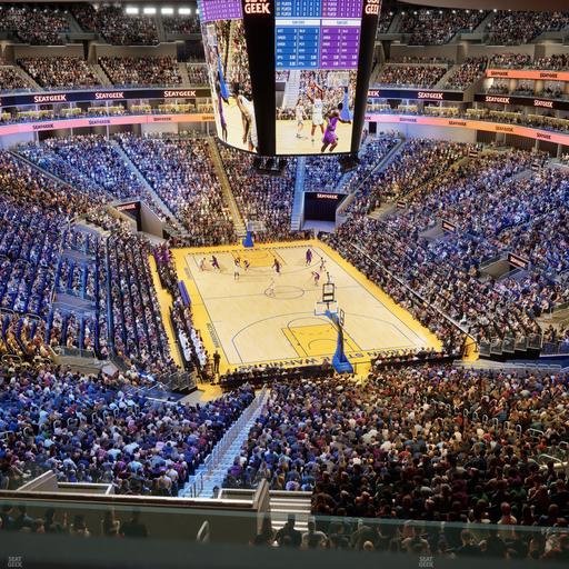 Chase Center - Section Bridge 3 Seat View