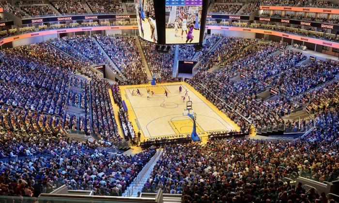 Chase Center - Section Bridge 3 Seat View