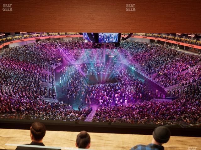 Chase Center - Section Bridge 3 Seat View