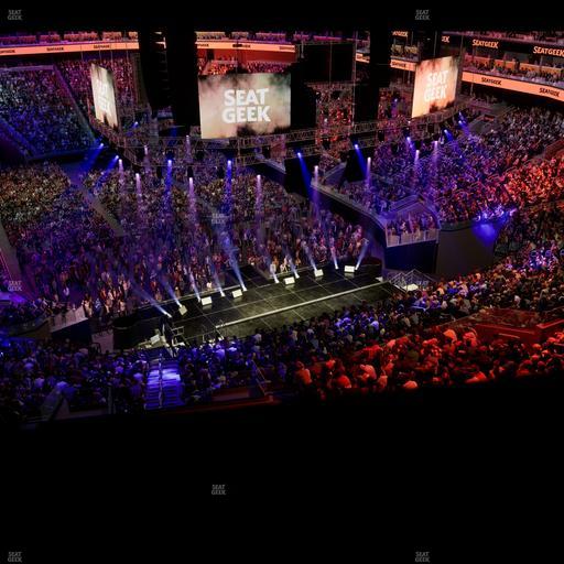 Chase Center - Section Bridge 3 Seat View