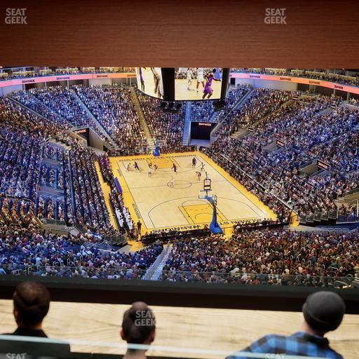 Chase Center - Section Bridge 3 Seat View