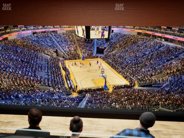 Chase Center - Section Bridge 3 Seat View