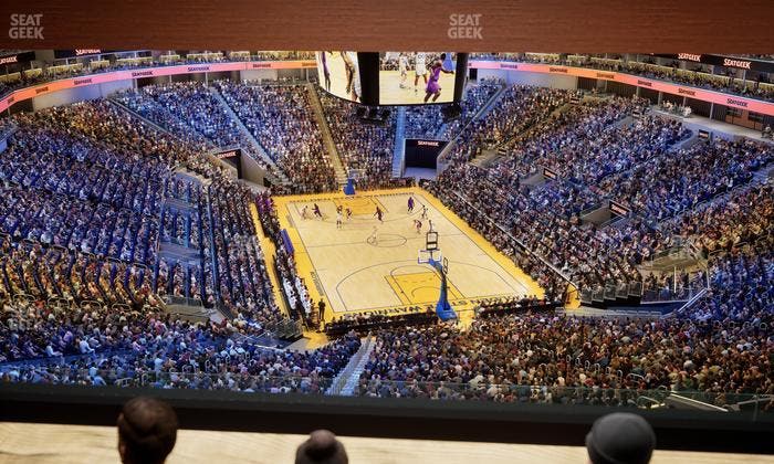 Chase Center - Section Bridge 3 Seat View