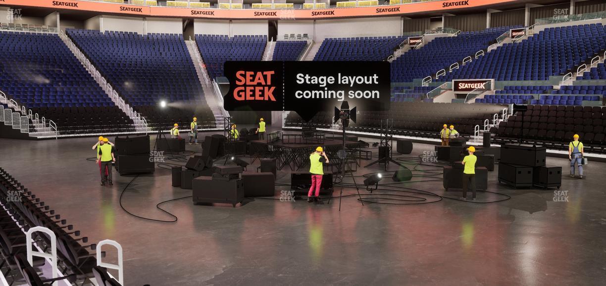 Chase Center - Section Courtside Lounge 1 Seat View