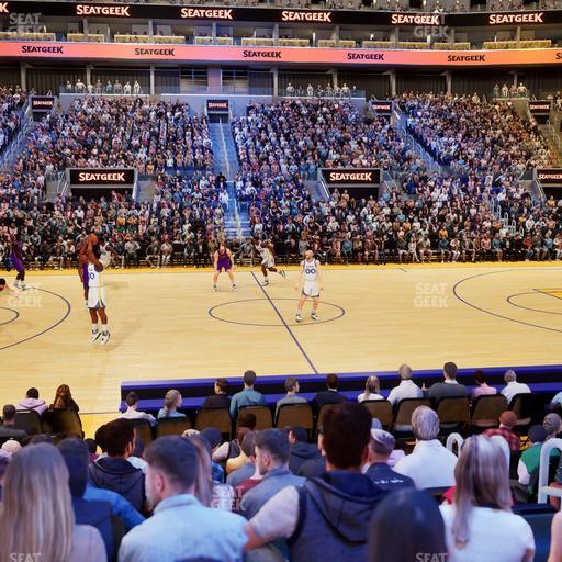 Chase Center - Section Courtside Lounge 10 Seat View