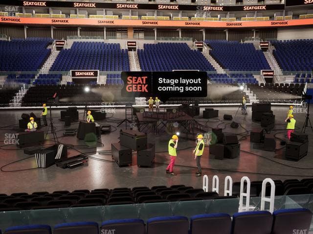 Chase Center - Section Courtside Lounge 10 Seat View