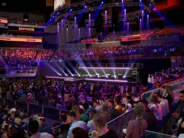 Chase Center - Section Courtside Lounge 10 Seat View