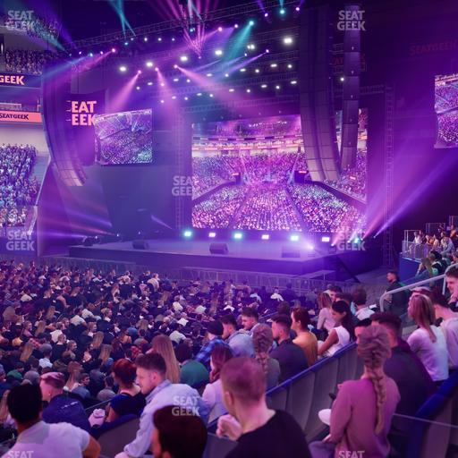 Chase Center - Section Courtside Lounge 10 Seat View