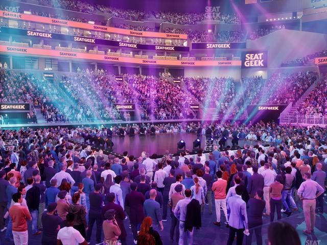 Chase Center - Section Courtside Lounge 11 Seat View