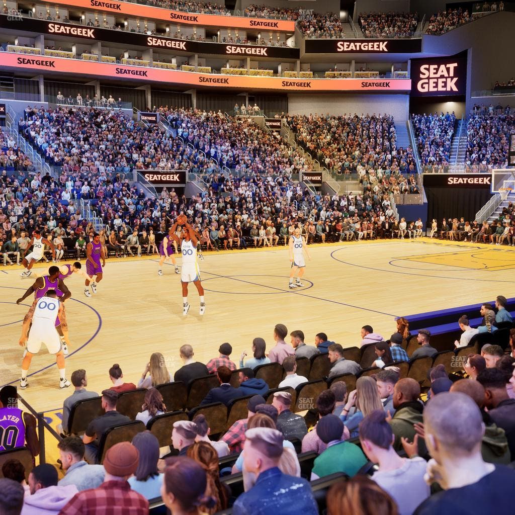 Chase Center - Section Courtside Lounge 11 Seat View