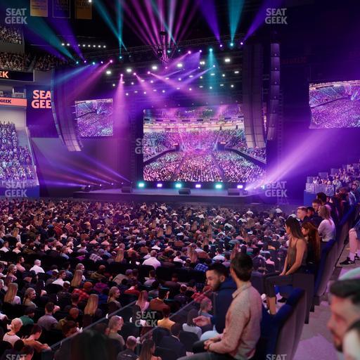 Chase Center - Section Courtside Lounge 11 Seat View