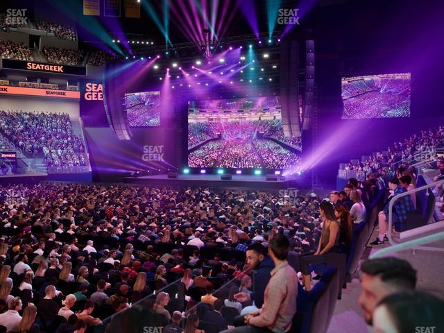 Chase Center - Section Courtside Lounge 11 Seat View Chase Center - Section Courtside Lounge 11 Seat View