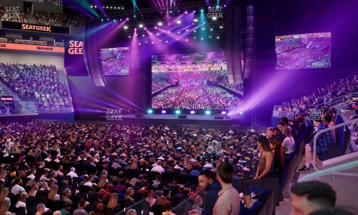 Chase Center - Section Courtside Lounge 11 Seat View