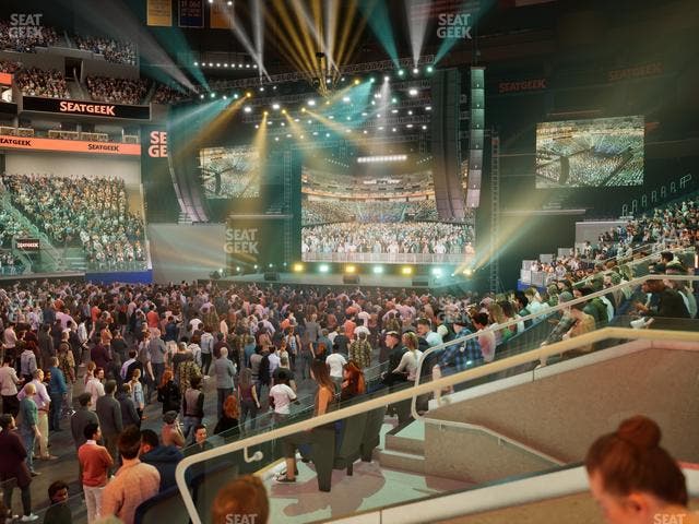 Chase Center - Section Courtside Lounge 12 Seat View