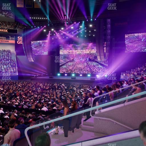 Chase Center - Section Courtside Lounge 12 Seat View