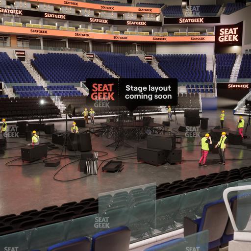 Chase Center - Section Courtside Lounge 12 Seat View