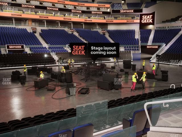 Chase Center - Section Courtside Lounge 12 Seat View