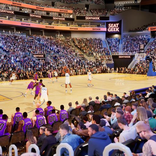 Chase Center - Section Courtside Lounge 13 Seat View