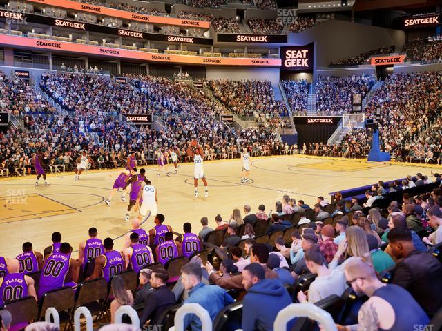 Chase Center - Section Courtside Lounge 13 Seat View