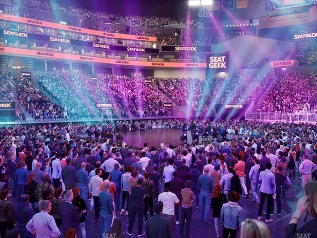 Chase Center - Section Courtside Lounge 13 Seat View