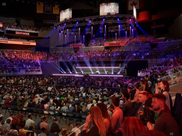 Chase Center - Section Courtside Lounge 13 Seat View