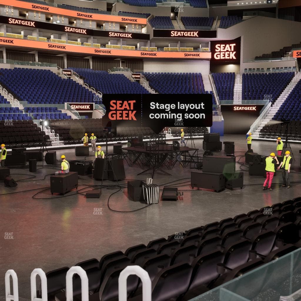 Chase Center - Section Courtside Lounge 13 Seat View