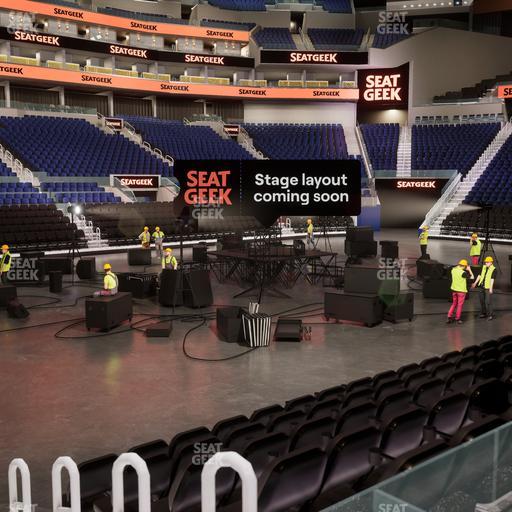 Chase Center - Section Courtside Lounge 13 Seat View