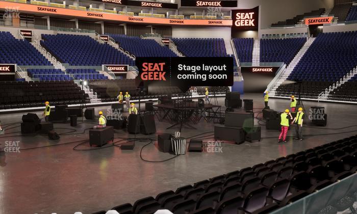 Chase Center - Section Courtside Lounge 13 Seat View