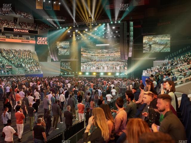 Chase Center - Section Courtside Lounge 13 Seat View