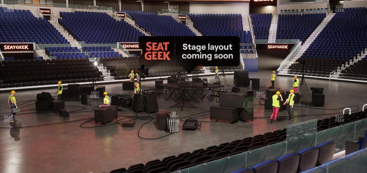 Chase Center - Section Courtside Lounge 14 Seat View