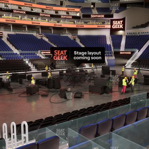 Chase Center - Section Courtside Lounge 14 Seat View