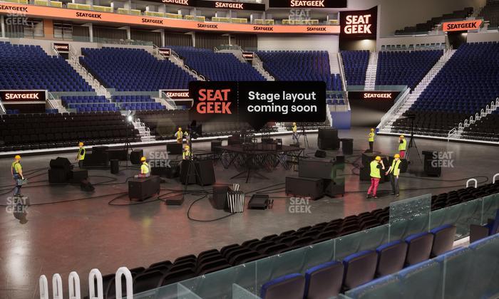 Chase Center - Section Courtside Lounge 14 Seat View