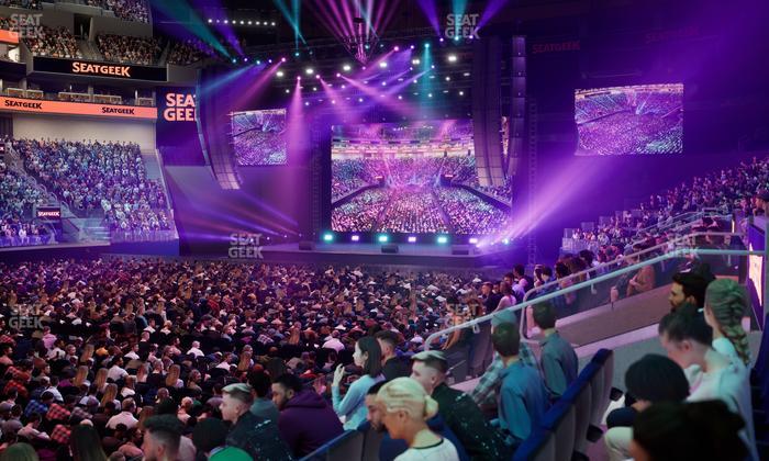 Chase Center - Section Courtside Lounge 14 Seat View