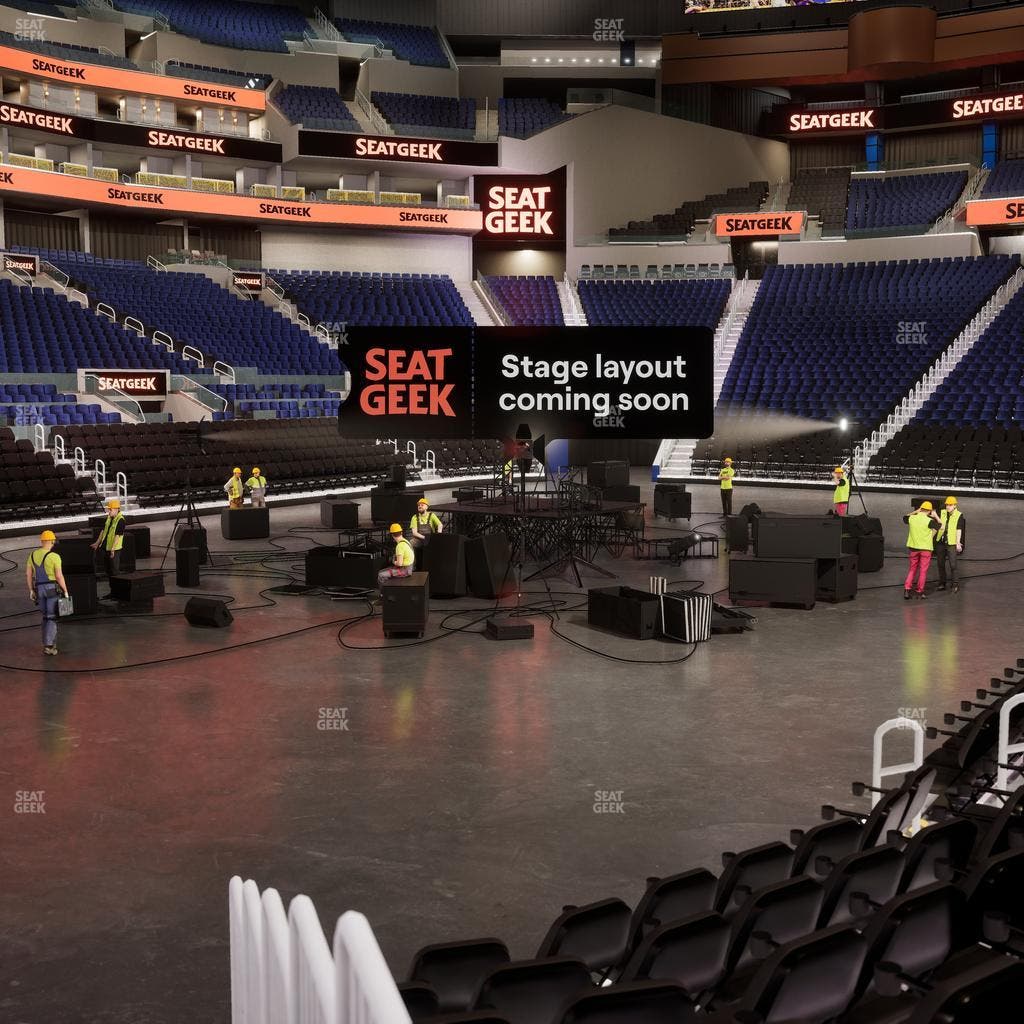 Chase Center - Section Courtside Lounge 15 Seat View