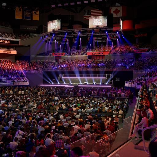 Chase Center - Section Courtside Lounge 16 Seat View