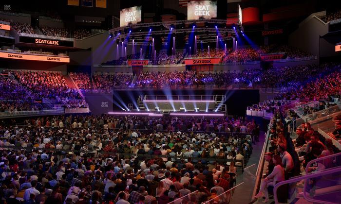 Chase Center - Section Courtside Lounge 16 Seat View