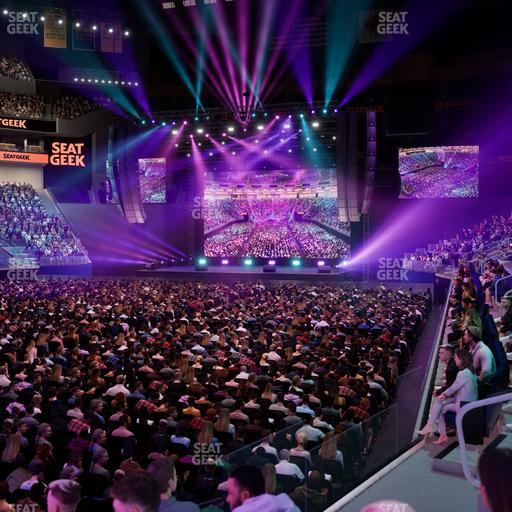 Chase Center - Section Courtside Lounge 16 Seat View