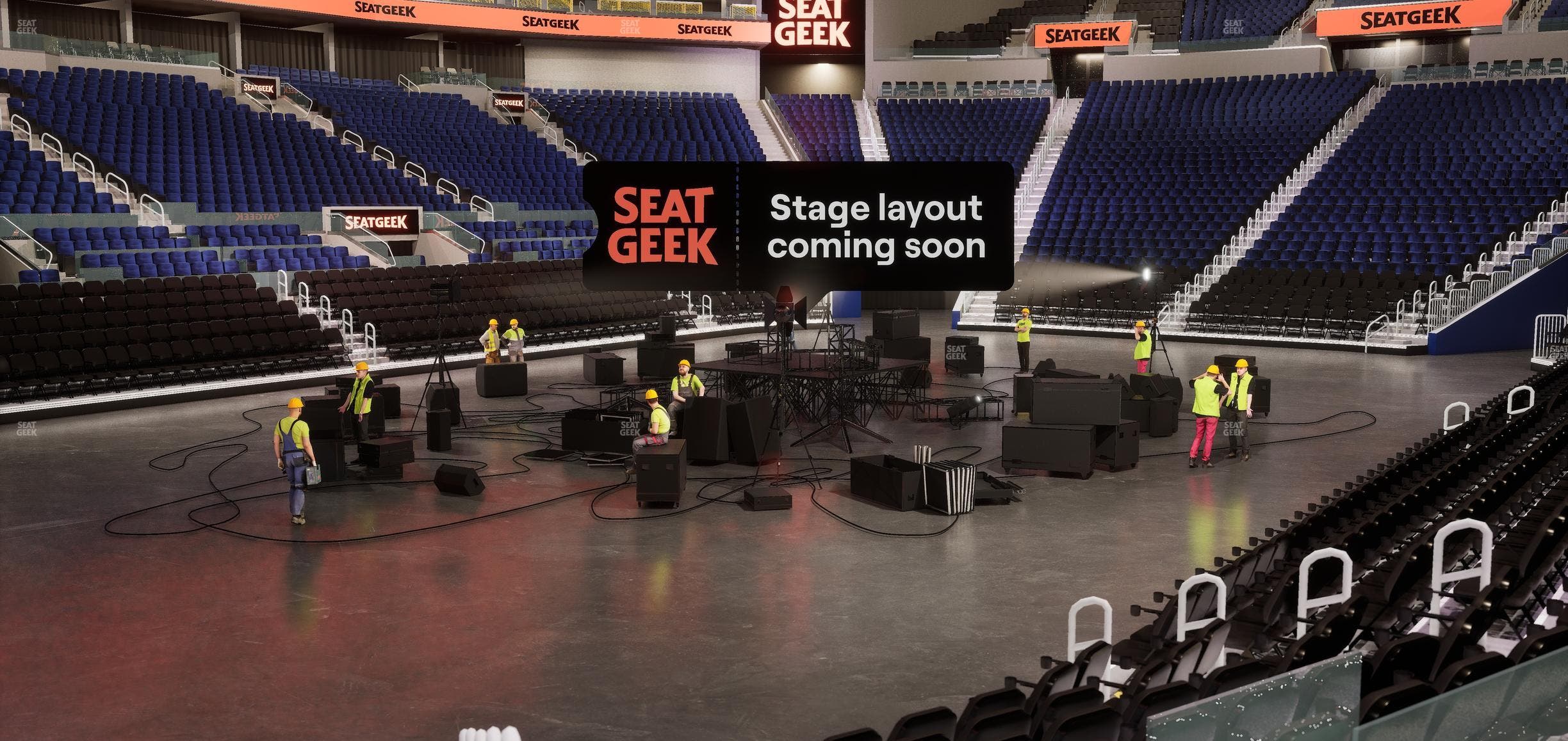 Chase Center - Section Courtside Lounge 16 Seat View