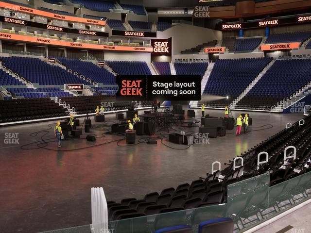 Chase Center - Section Courtside Lounge 16 Seat View
