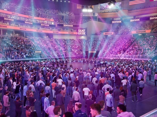 Chase Center - Section Courtside Lounge 16 Seat View