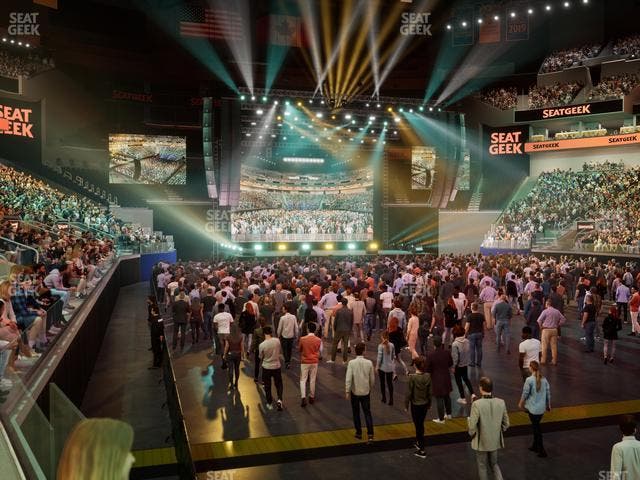 Chase Center - Section Courtside Lounge 17 Seat View