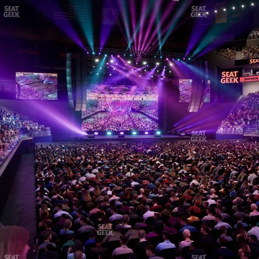 Chase Center - Section Courtside Lounge 17 Seat View