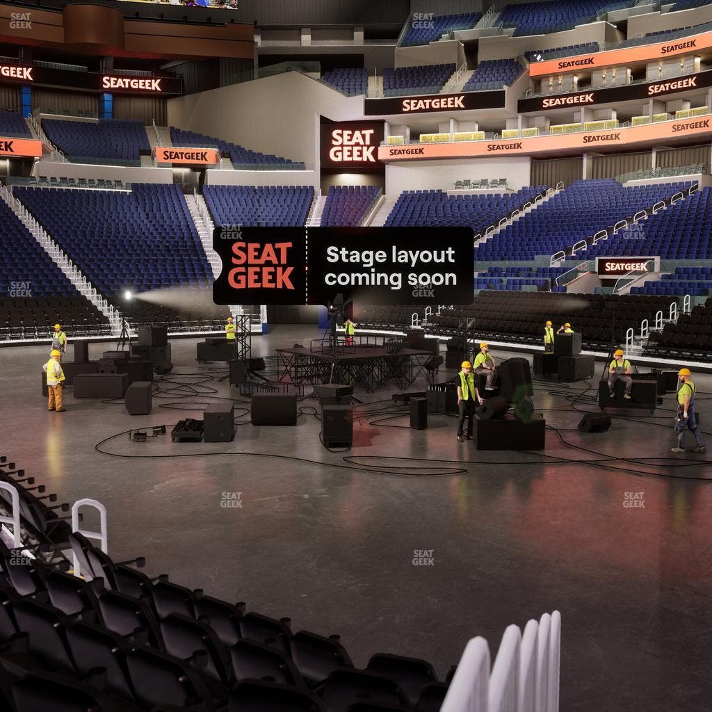 Chase Center - Section Courtside Lounge 17 Seat View