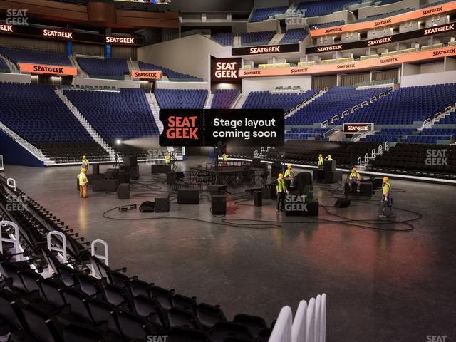 Chase Center - Section Courtside Lounge 17 Seat View